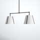 Altman 4 Light Silk Dimmable Pendant