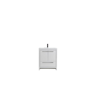 Melillo 30'' Single Bathroom Vanity Base Only