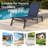 Wolak Outdoor Aluminum Foldable Chaise Lounge Set With Adaptable Backrest (Single Chair)-1602953163