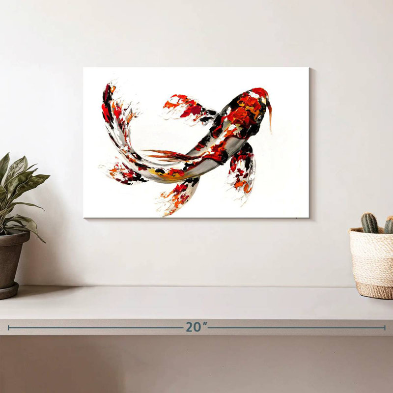 Poisson koi simple Brampt, H 8 po x l 12 po