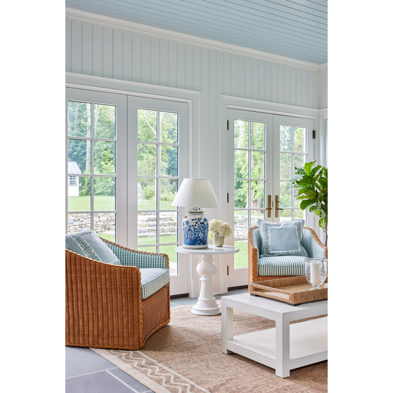 Erin Gates by Momeni Saybrook Ripple Natural Area Rug, Rectangle 6'6" x 9'