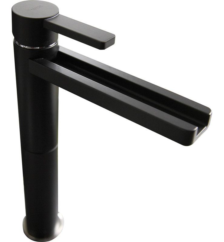 Capri Single-handle Bathroom Faucet, Black