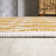 Trebol Moroccan Trellis Textured Weave Yellow/Cream Indoor/Outdoor Rug