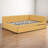 Full Size Linen Upholstered Daybed Sofa Bed With Trundle ,Wood Slats,No Box Spring Needed-1914059478