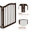 Compton Wood Free Standing Pet Gate