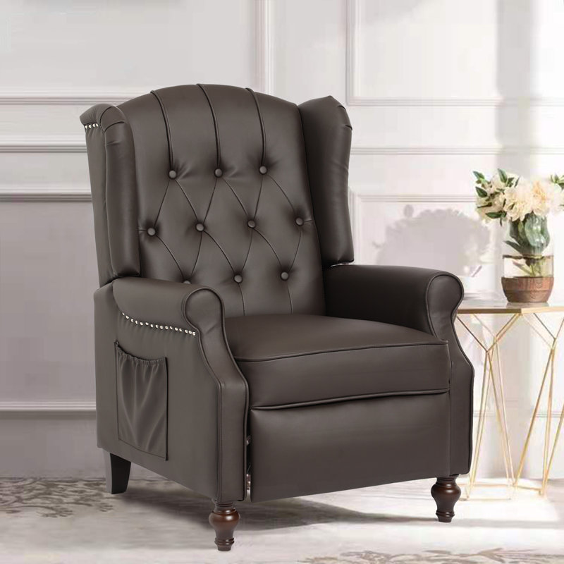 Dalaysa Faux Leather Recliner