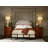 Upholstered Metal Canopy Bed-18443370