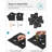 4X6 Collage Picture Frames, 12-Pack Picture Frames Collage For Wall Decor, Photo Collage Frame, Multi Picture Frame Set With Glass Front, Assembly Required, Ink Black