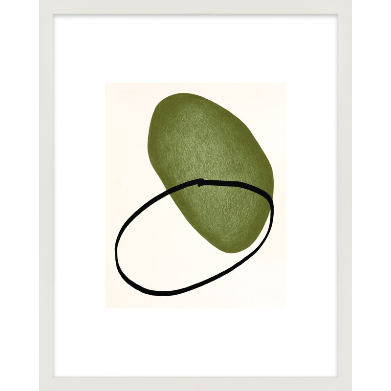 Amelia n ° 167 - reproduction de cadre photo, H 20 po x l 16 po x P 1,25 po, Papier avec cadre blanc