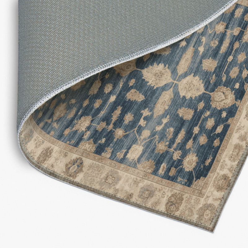 Tapis d'intérieur et d'extérieur surteint beige, Rectangulaire 8 pi x 10 pi