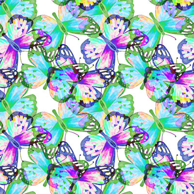 Mardea Butterflies - Wrapped Canvas Print