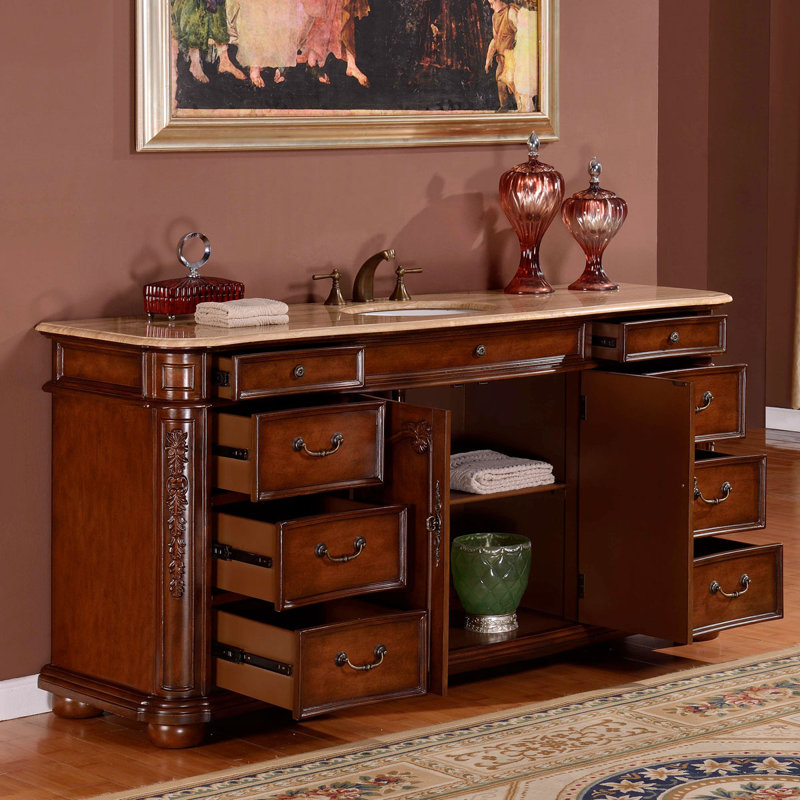 Ensemble de meuble-lavabo simple 72 po Aldesino