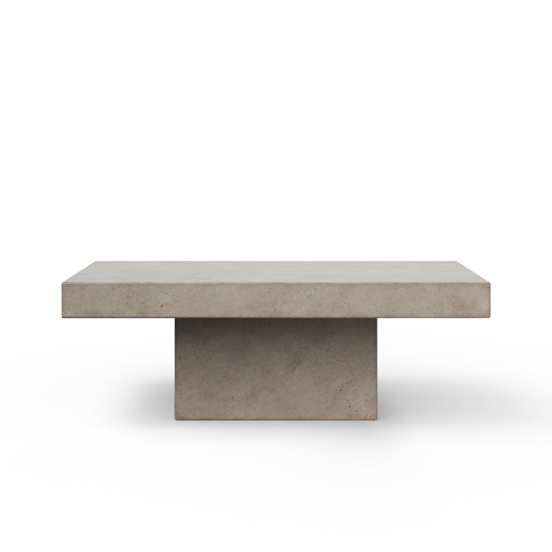 Table basse Kareen, Gris foncé