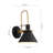 Jacoline 1 - Light Cone Armed Sconce-1018739420