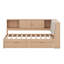  Lit plateforme Heera avec tablettes de rangement en L et 2 tiroirs-108813762-108813763