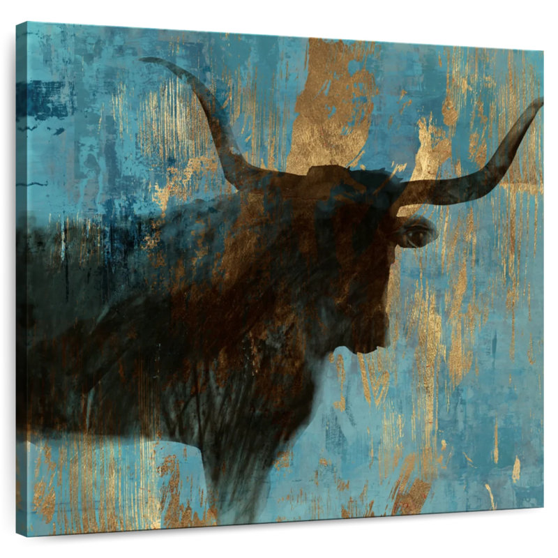 Brampt Bison I, 10" H x 10" W
