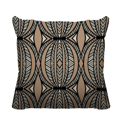 Coussin décoratif intérieur / extérieur Kiva Abstract Tribal