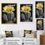 «Roylee Yellow Green Cactus Flower V», reproduction sur toile-88530795-88530801