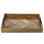 Solid Acacia Wood Rectangular Decorative Ottoman Tray