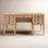 Gayle 60" Oak Executive Desk