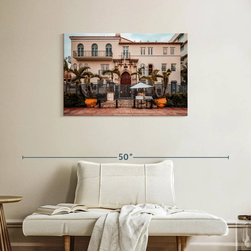 Villa Casa Casuarina Miami, 24" H x 36" W