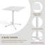 Metal Base Dining Table-95226049