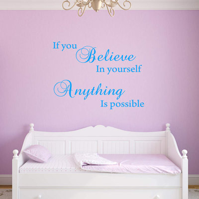 Text & Numbers Wall Decal