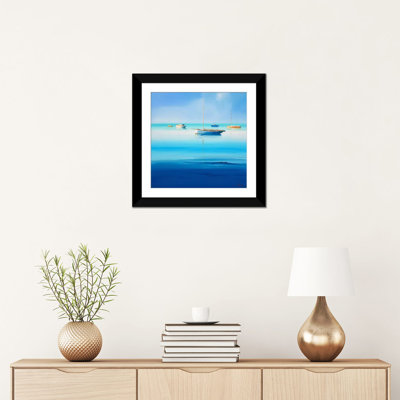 « blue couta i », reproduction sur toile