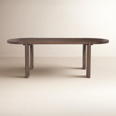 Katia 91" Solid Wood Dining Table