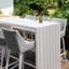 Gullete Outdoor Fabric 6 Seat Rectangular Bar Set-726965851-726965850
