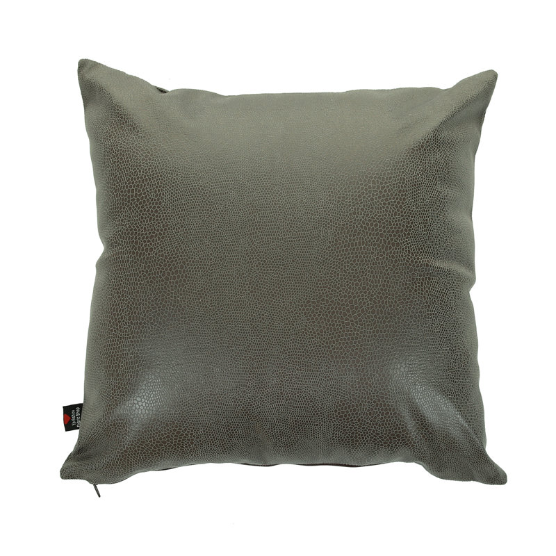 Cheer Animal Print Square Cushion, 43 x 43cm, Grey
