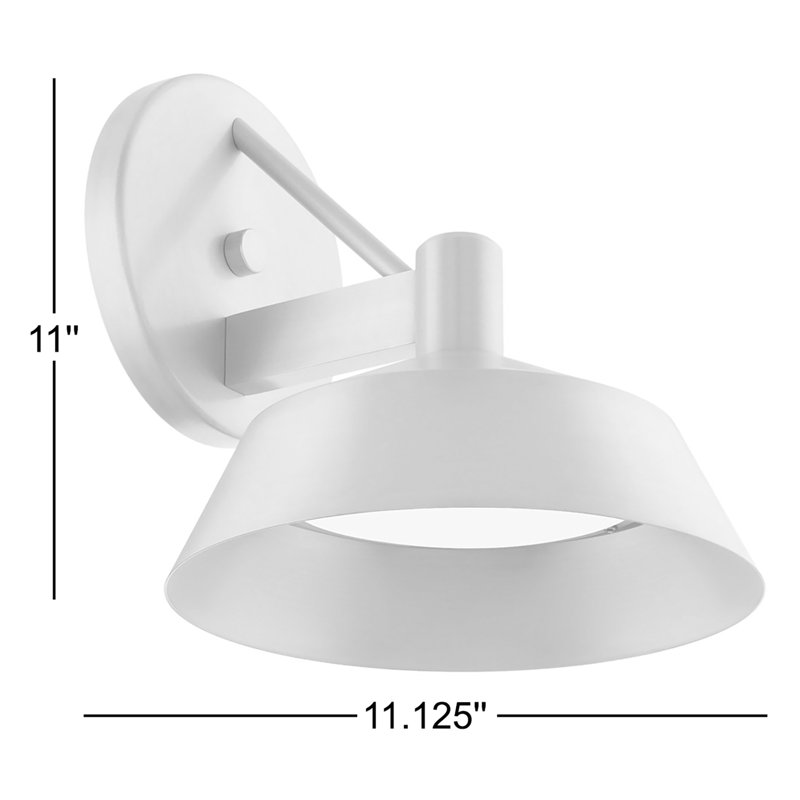 Rockport Aluminum LED Wall Light, Brushed Aluminum