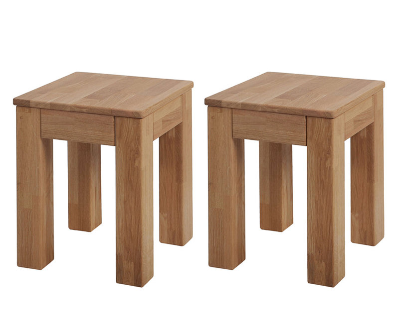 Cyle Solid Wood Accent Stool