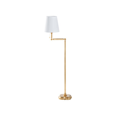 Lampe sur pied Quatrefoil - Feuille d'or