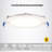 5" Selectable CCT Remodel or New Construction IC Rated LED Recessed Lighting Kit