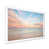White Single Picture Framed