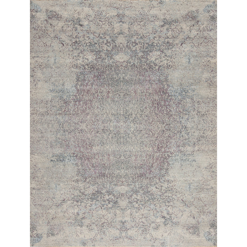 Pinnacle Handmade Silk and Wool Area Rug