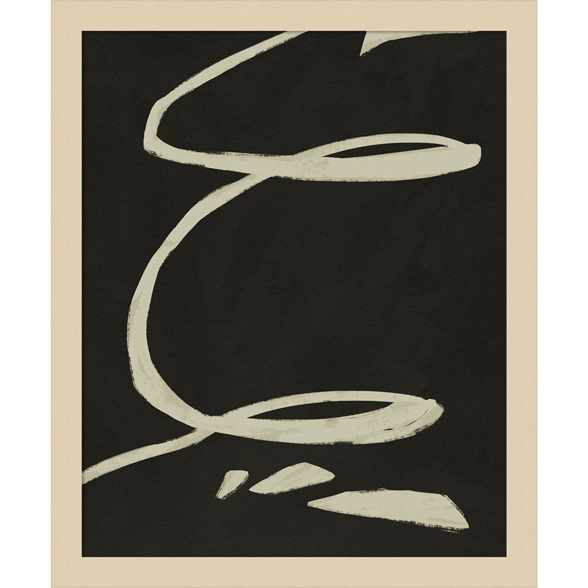 Neutral Spring III by Jacob Green, Brown, 17" H x 14" W x 1" D
