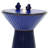 28"H Weather Resistant Outdoor Fountain, Bowl & Stand Water Feature with Light