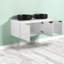 Wall Mounted Single Double With Stone Top