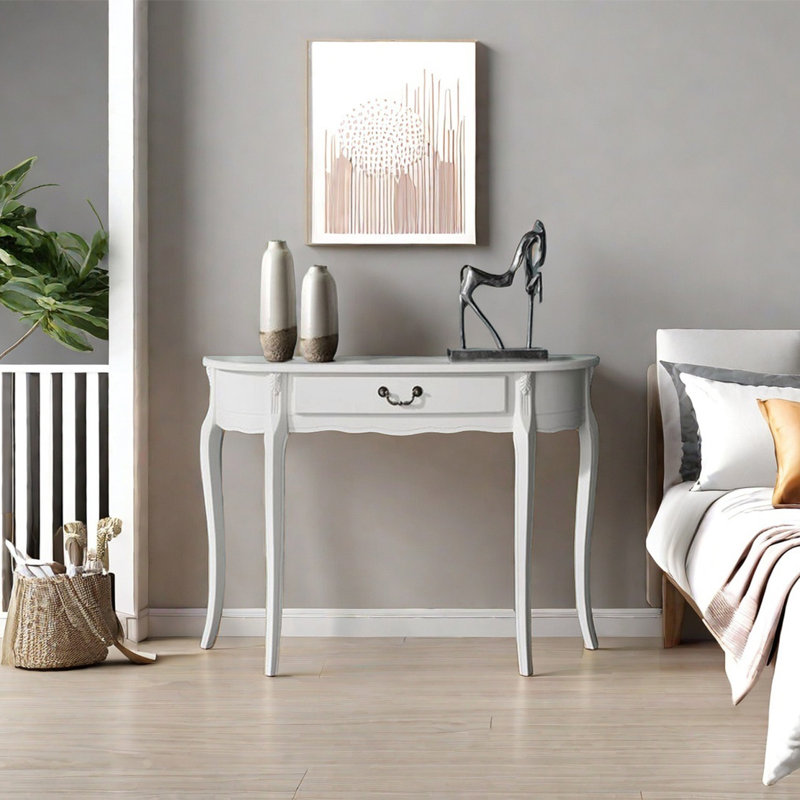 Barnea, H 32,68 po x l 43,31 po x P 11,81 po, Blanc