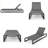 Patio Chaise Lounge - Durable, Adjustable For Poolside & Garden-1597956966