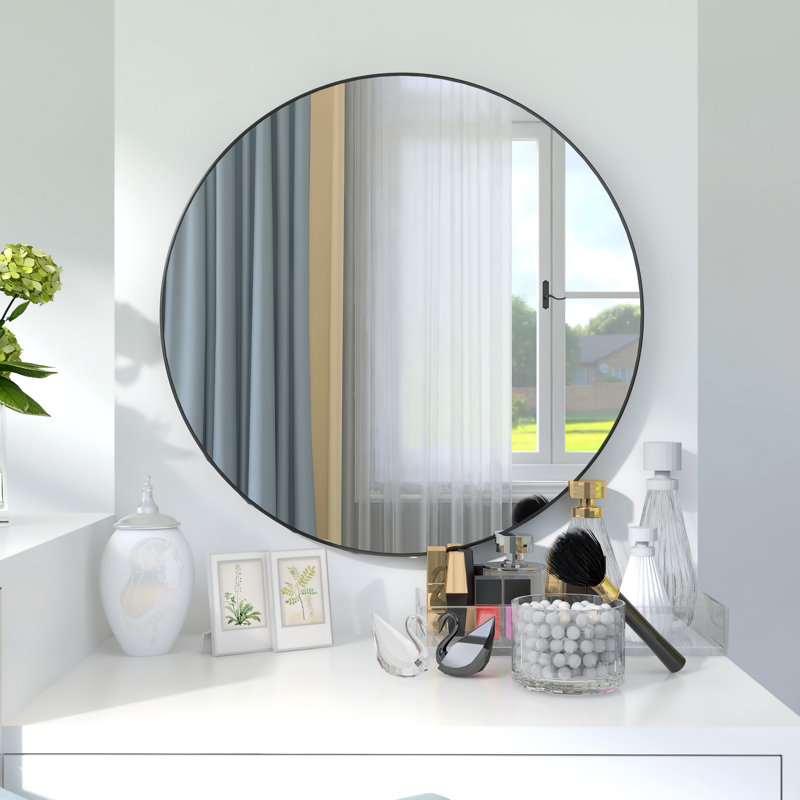 Modern Large Round Mirror