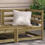 Stasia 70cm Wide Wood Patio Sofa