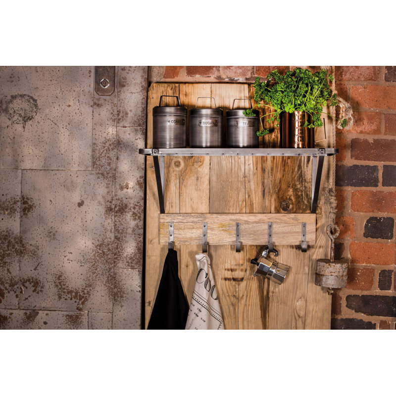 Industrial Kitchen Wall Mounted Pot Rack