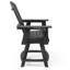 Chaise de comptoir pivotante avec porte-gobelet Adirondack-1600846257-1600846265