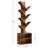 Rustic 6-tier Tree Bookshelf