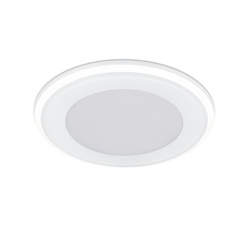 5" LED Recessed Lighting Kit, Matte White