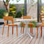 Chaise d'appoint simple en polypropylène - conception monobloc pour l'intérieur et l'extérieur, convient aux salons, salles à manger, jardins, terrasses et autres (ensemble de 4)-765962912