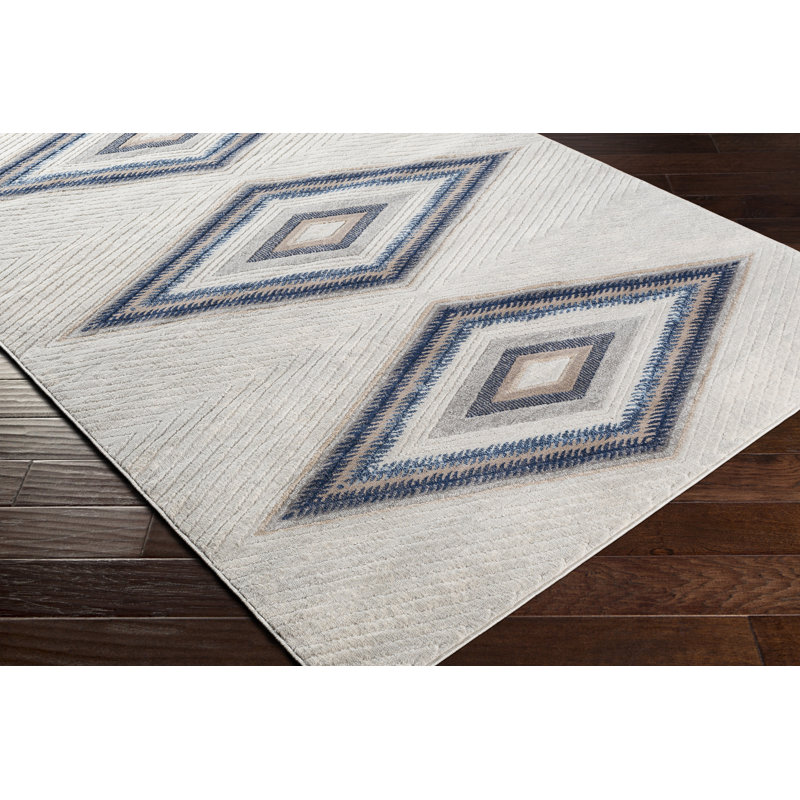 Flatweave Southwestern Indoor Rug, Rectangle 5'3" x 7'3"